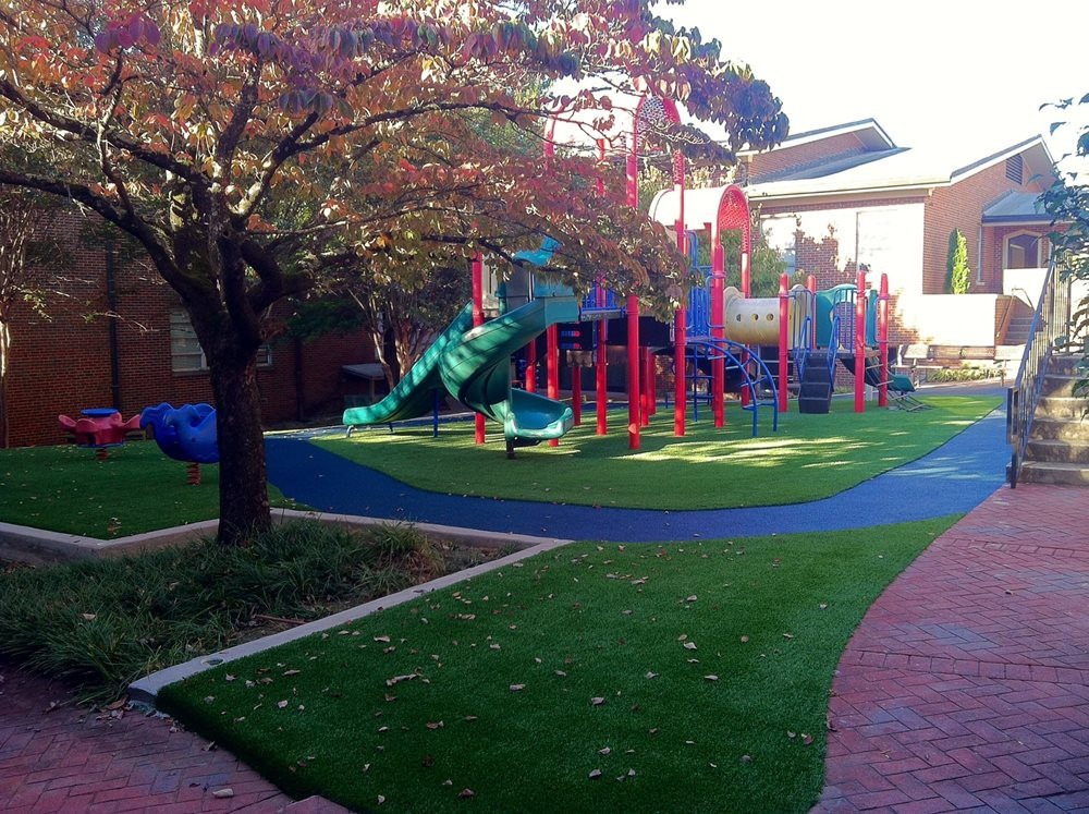 Naperville synthetic playground turf